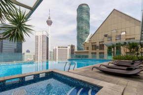 COZY SUPER KING BED STUDIO walking to PETRONAS KLCC